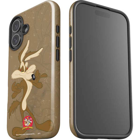 Looney Tunes Wile E Coyote Double iPhone 16 Plus Impact Case