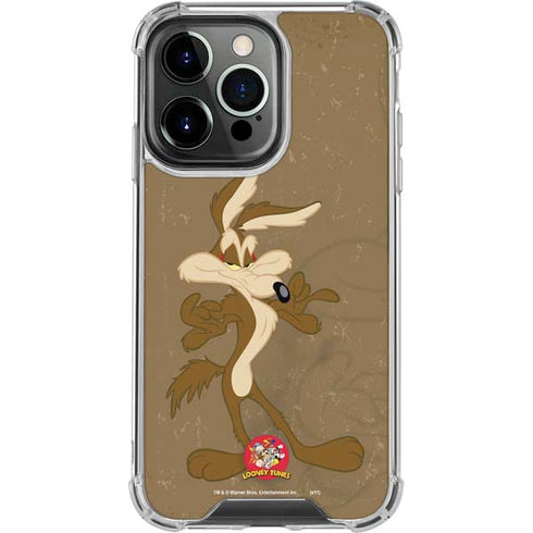 Looney Tunes Wile E Coyote Double iPhone 16 Pro Clear Case