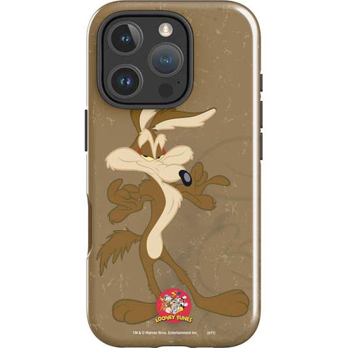 Looney Tunes Wile E Coyote Double iPhone 16 Pro Impact Case