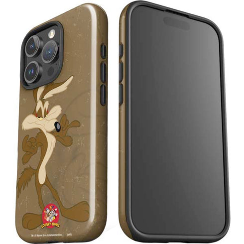 Looney Tunes Wile E Coyote Double iPhone 16 Pro Impact Case