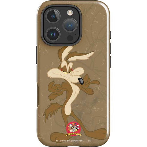 Looney Tunes Wile E Coyote Double iPhone 16 Pro Max Impact Case