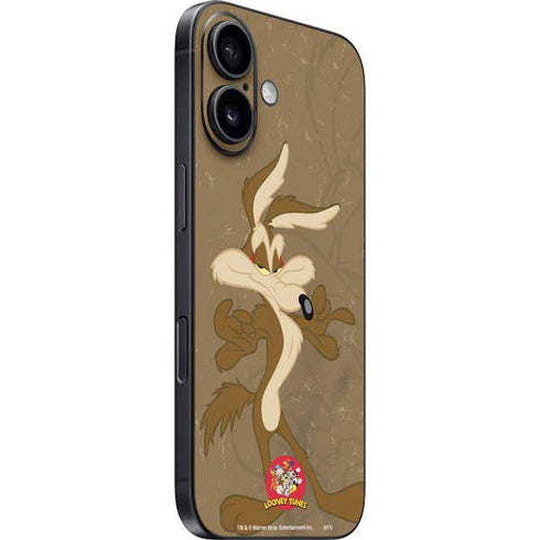 Looney Tunes Wile E Coyote Double iPhone 16 Skin