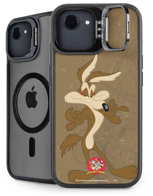 Looney Tunes Wile E Coyote Double iPhone 16e Kickstand Case