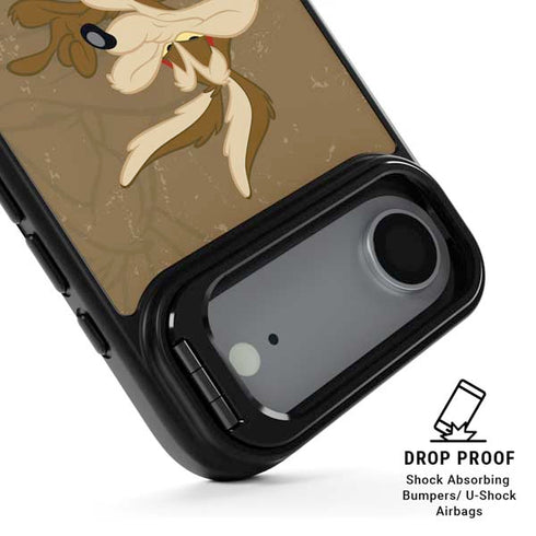 Looney Tunes Wile E Coyote Double iPhone 17 Air Kickstand Case
