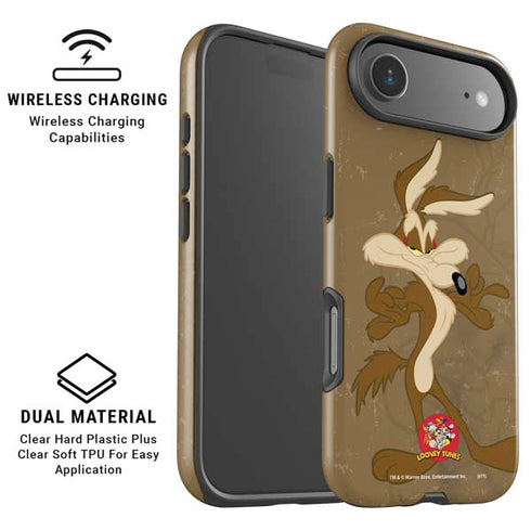 Looney Tunes Wile E Coyote Double iPhone 17 Air Magsafe Impact Case