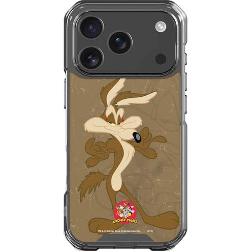 Looney Tunes Wile E Coyote Double iPhone 18 Pro Clear Case