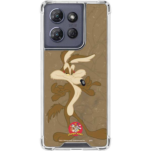 Looney Tunes Wile E Coyote Double Moto G Power 5G (2025) Clear Case