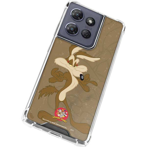 Looney Tunes Wile E Coyote Double Moto G Stylus 5G (2025) Clear Case