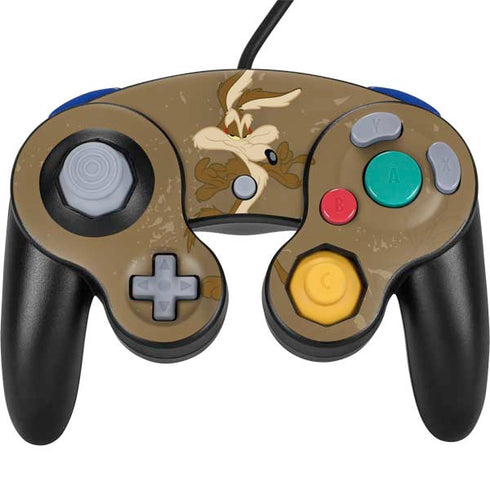 Looney Tunes Wile E Coyote Double Nintendo GameCube Controller Skin