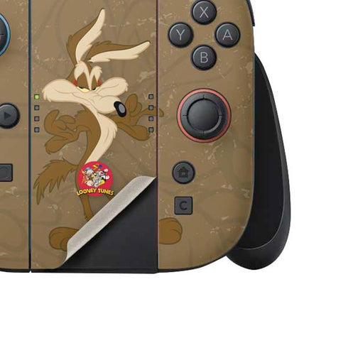 Looney Tunes Wile E Coyote Double Nintendo Switch 2 (2025) Joy-Con Controller Skin