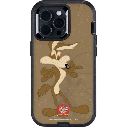 Looney Tunes Wile E Coyote Double Otterbox Defender iPhone Skin