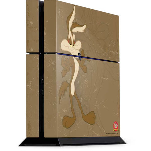 Looney Tunes Wile E Coyote Double PS4 Console Skin