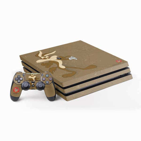 Looney Tunes Wile E Coyote Double PlayStation PS4 Skins