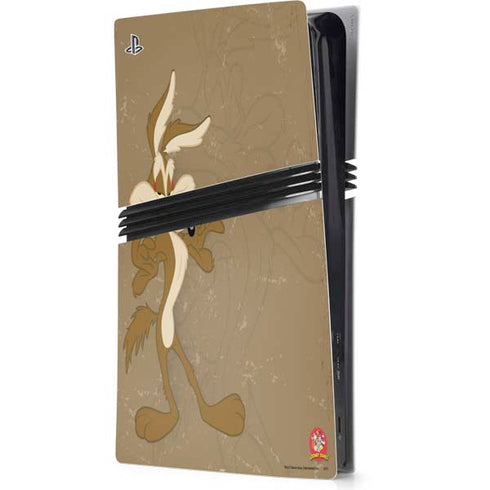 Looney Tunes Wile E Coyote Double PS5 Pro Console Skin