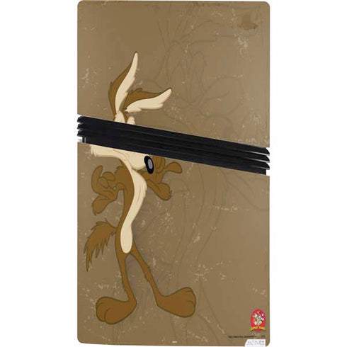 Looney Tunes Wile E Coyote Double PS5 Pro Console Skin