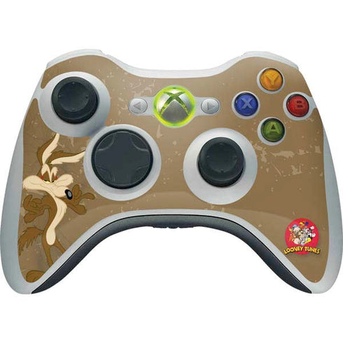 Looney Tunes Wile E Coyote Double Xbox 360 Wireless Controller Skin