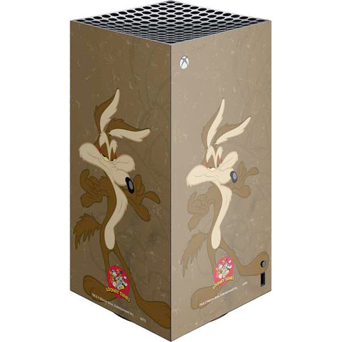 Looney Tunes Wile E Coyote Double XBox Series X Digital Edition Console Skin