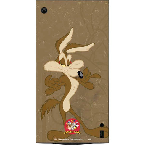 Looney Tunes Wile E Coyote Double XBox Series X Digital Edition Console Skin