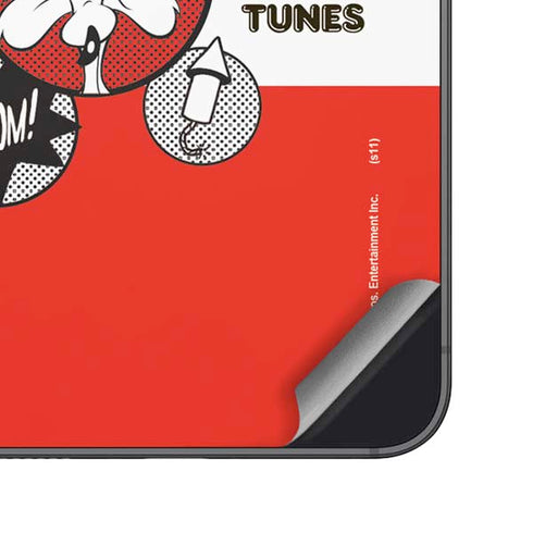 Looney Tunes Wile E Coyote Red Stripes Galaxy A16 5G Skin