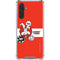 Looney Tunes Wile E Coyote Red Stripes Galaxy A17 Clear Case