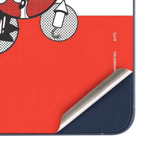 Looney Tunes Wile E Coyote Red Stripes Galaxy A36 5G Skin