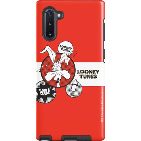 Looney Tunes Wile E Coyote Red Stripes Galaxy Cases
