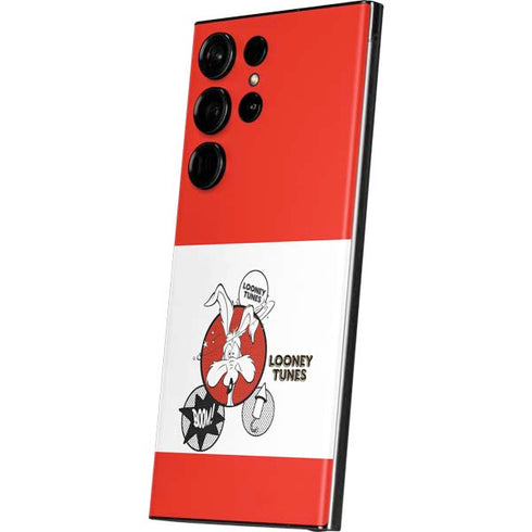 Looney Tunes Wile E Coyote Red Stripes Galaxy Skins