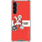 Looney Tunes Wile E Coyote Red Stripes Galaxy S24 FE Clear Case