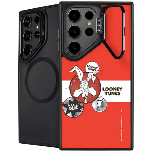 Looney Tunes Wile E Coyote Red Stripes Galaxy Cases