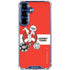 Looney Tunes Wile E Coyote Red Stripes Galaxy S25 Clear Case