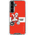Looney Tunes Wile E Coyote Red Stripes Galaxy S26 Clear Case