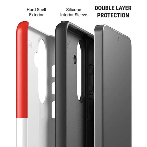 Looney Tunes Wile E Coyote Red Stripes Galaxy S26 Impact Case