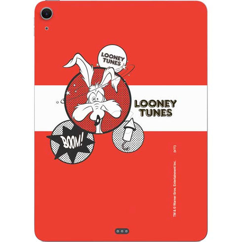 Looney Tunes Wile E Coyote Red Stripes Apple iPad Air Skin