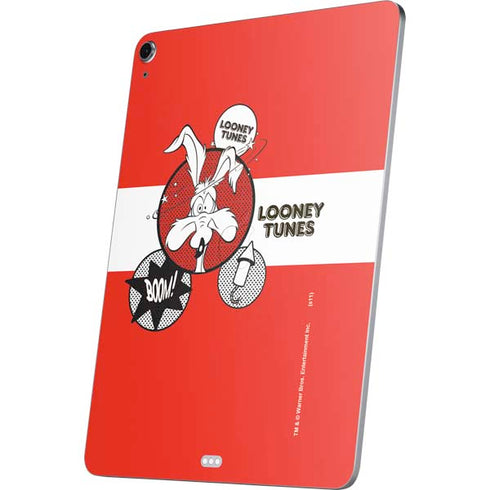 Looney Tunes Wile E Coyote Red Stripes Apple iPad Air Skin