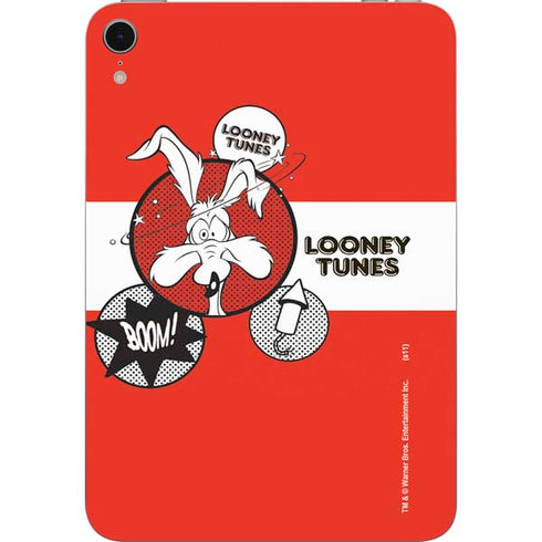 Looney Tunes Wile E Coyote Red Stripes Apple iPad Mini Skin
