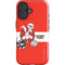 Looney Tunes Wile E Coyote Red Stripes iPhone 16 Impact Case