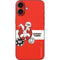 Looney Tunes Wile E Coyote Red Stripes iPhone 16 Plus Skin