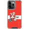 Looney Tunes Wile E Coyote Red Stripes iPhone 16 Pro Clear Case