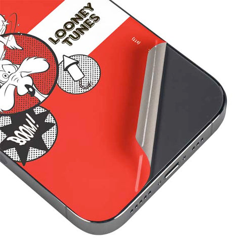 Looney Tunes Wile E Coyote Red Stripes iPhone 16 Pro Max Skin