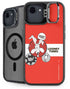 Looney Tunes Wile E Coyote Red Stripes iPhone 16e Kickstand Case