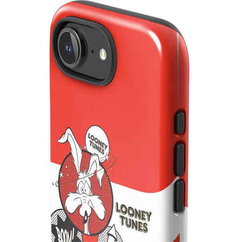 Looney Tunes Wile E Coyote Red Stripes iPhone 16e Impact Case