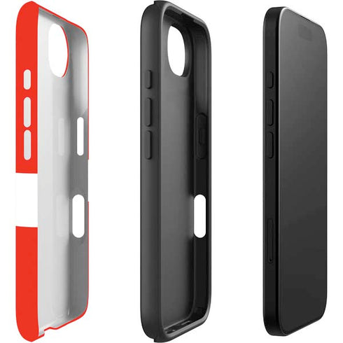 Looney Tunes Wile E Coyote Red Stripes iPhone 16e Impact Case