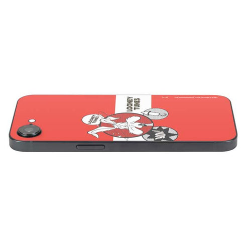 Looney Tunes Wile E Coyote Red Stripes iPhone 16e Skin