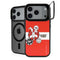 Looney Tunes Wile E Coyote Red Stripes iPhone 18 Pro Kickstand Case