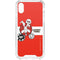 Looney Tunes Wile E Coyote Red Stripes iPhone XS Clear Case