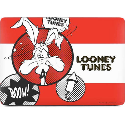 Looney Tunes Wile E Coyote Red Stripes Apple MacBook Air Skin