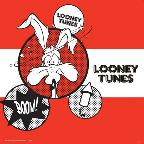 Looney Tunes Wile E Coyote Red Stripes PS4 Console Skin
