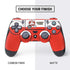 Looney Tunes Wile E Coyote Red Stripes PS4 Controller Skin