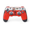 Looney Tunes Wile E Coyote Red Stripes PS4 Pro/Slim Controller Skin