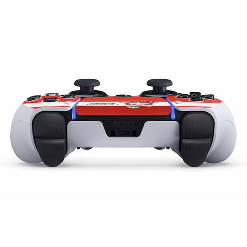 Looney Tunes Wile E Coyote Red Stripes PS5 DualSense Edge Pro Controller Skin